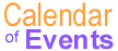 Calendar of events